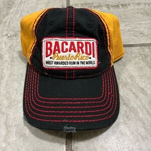Bacardi Factory Puerto Rico Dad Cap One Size with Adjustable Strap Vintage Issue